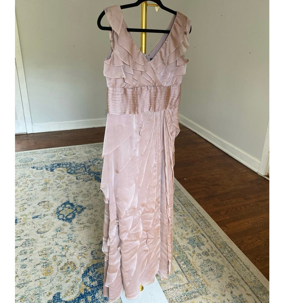 Adrianna Papell Pink Maxi Dress